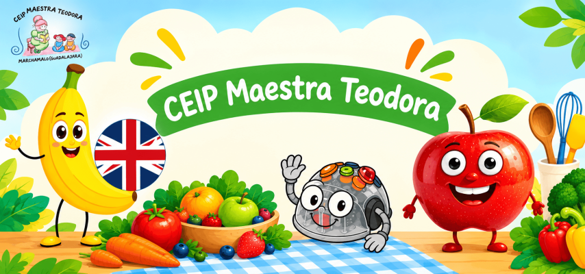 Colourful Food Adventure with Blue-Bot